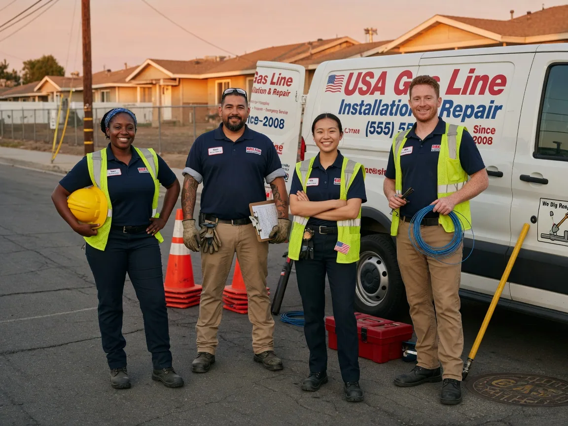 Gas Line Installation company in Perris, CA